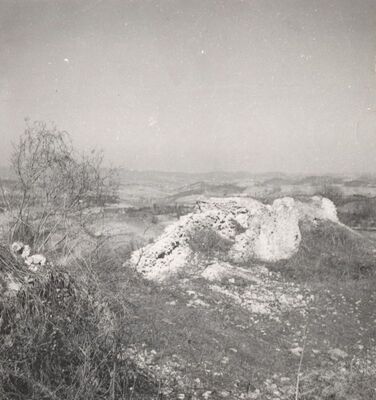 Podcetin (Cetingrad) - Stari grad Cetin, ulazni dio