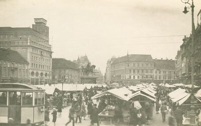 Zagreb -Trg bana Jelačića
