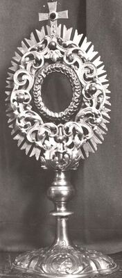 Rude (Samobor) - Župna crkva sv. Barbare, monstanca