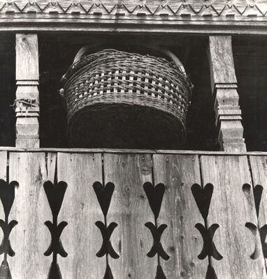 Suša - Tradicijska kuća, detalj trijema