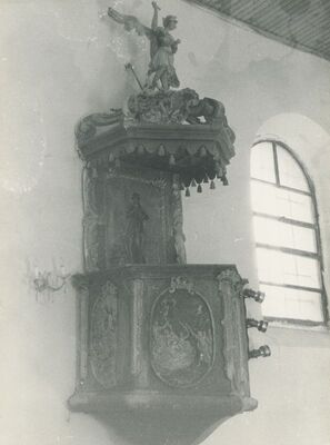 Selnik - Crkva sv. Antuna, propovjedaonica