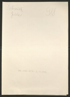 Dobrovšak, Gizela, 10.5.1910. Policijski karton