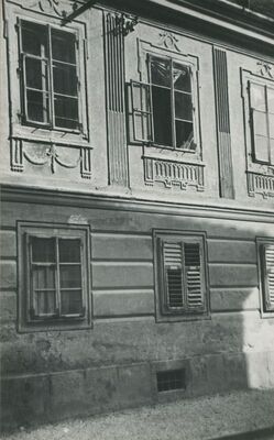 Varaždin - Ulica 27. srpnja, ulično pročelje kbr. 6