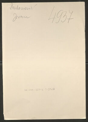 Šerbanović, Jovan, 10.1.1920. Policijski karton