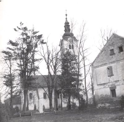 Vrbovec - Crkva sv. Vida, južno pročelje