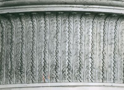 Gradec - Biskupski dvorac, detalj peći