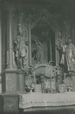 Lepoglava - Crkva Bogorodice, oltar sv. Pavla pustinjaka