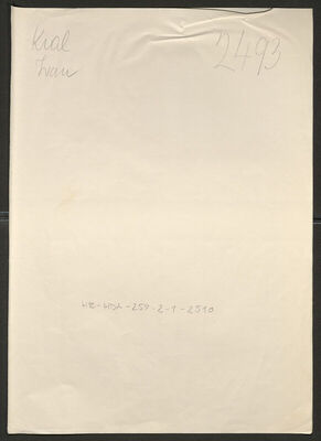 Kral, Ivan, 21.1.1902. Policijski karton