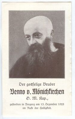 Pobožni brat Benno iz Monichkirchena (Matthias Koglbaur)