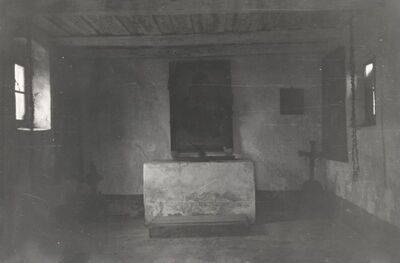 Saborsko - Kapela sv. Marije od Rozarija, oltar