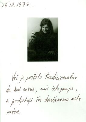 Moja godina 1.1.1977.-31.12.1977.