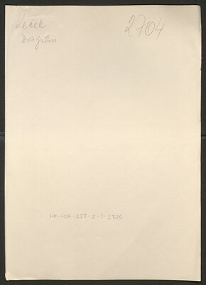 Leček, Dragutin, 26.3.1916. Policijski karton