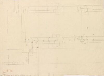 Stambena zgrada Lustig, prozor/detalj