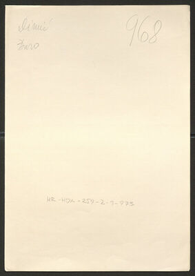 Dimić, Gjuro (Đuro), 1894. Policijski karton