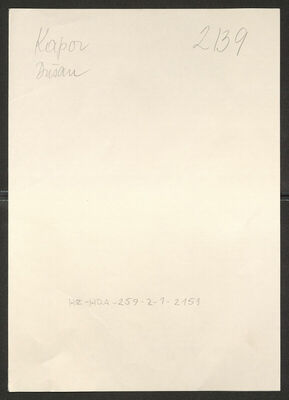 Kapor, Dušan, 1909. Policijski karton