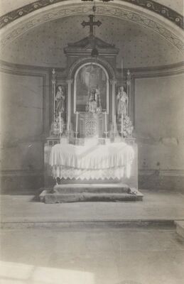 Cvetković - Kapela sv. Mirka, glavni oltar