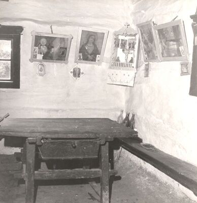 Gustelnica - Tradicijska kuća, detalj unutrašnjosti