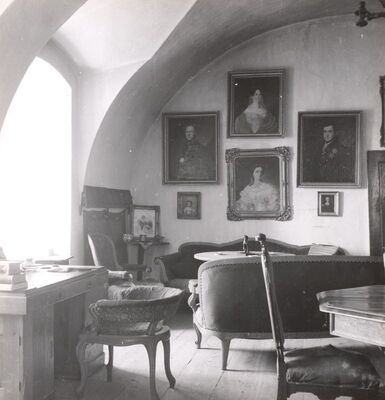 Slavetić - Dvorac Oršić, prostorija južnog krila