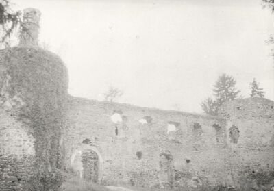 Novigrad na Dobri - Grad Frankopana, trakt između kula