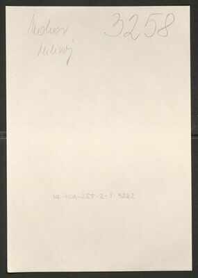 Mohor, Milivoj, 1922. Policijski karton