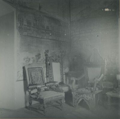 Trakošćan - dvorac, spremište namještaja