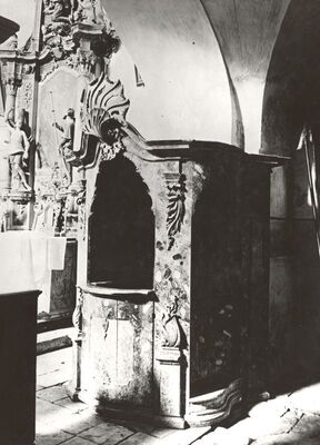 Marija Gorica - Crkva Pohođenja Blažene Djevice Marije, ispovjedaonica