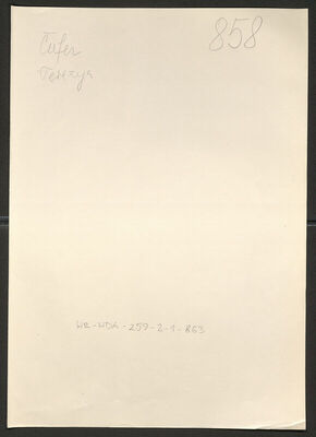 Čufer, Terezija, 11.10.1904. Policijski karton