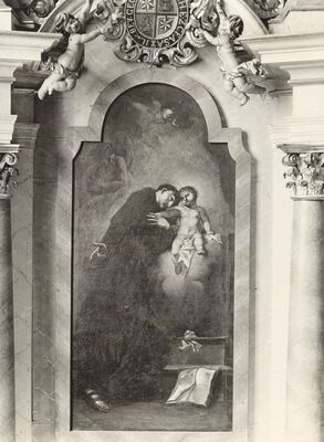 Samobor - Franjevačka crkva Uznesenja Blažene Djevice Marije, oltar sv. Antuna Padovanskog