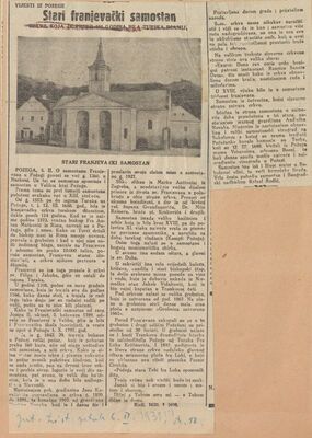 Stari franjevački samostan