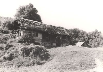 Sječevac - Tradicijska kuća, ulazno pročelje