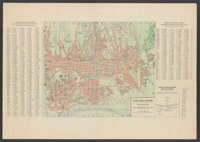 Nacrt grada Zagreba s najnovijim podatcima