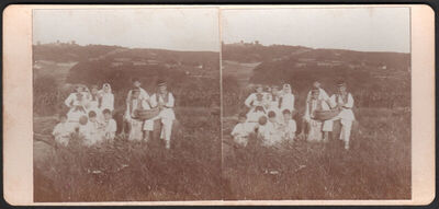 Zagreb - Seljačka djeca u šestinskim nošnjama