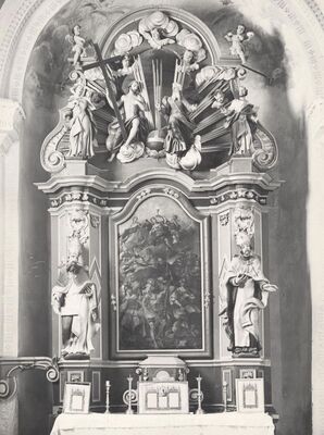 Lasinja - Župna crkva sv. Antuna Padovanskog, oltar