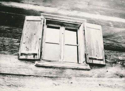 Polje Ozaljsko (Ozalj) - Tradicijska kuća, prozor