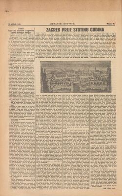 Zagreb prije stotinu godina