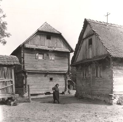 Ruča - Tradicijska kuća, sjeverozapadno pročelje