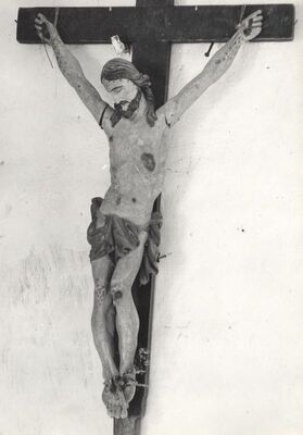 Erdelj (Generalski Stol) - Kapela sv. Mihovila, drveno raspelo