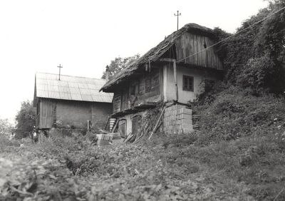 Gornja Vas - Tradicijska kuća, ulazno pročelje