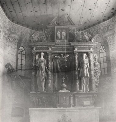 Dubrava - Kapela sv. Martina, oltar