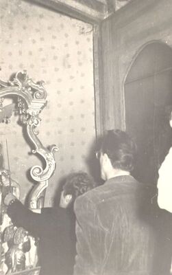 Samobor - Franjevačka crkva Uznesenja Blažene Djevice Marije, mjerenje plastike Pietá