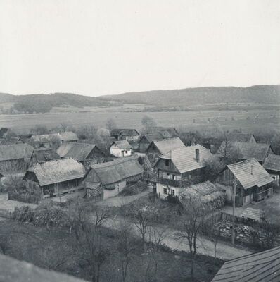 Trg (Ozalj) - Naselje, pogled sa zvonika