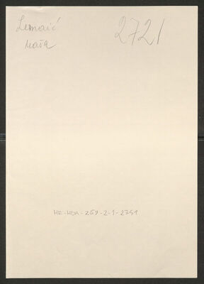 Lemaić, Maša, 52 godine. Policijski karton