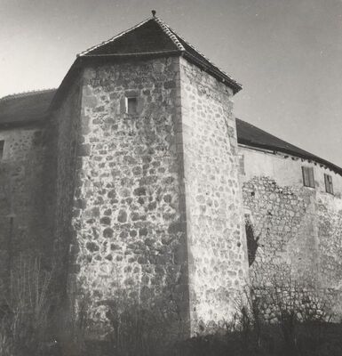 Ribnik - Stari grad, zapadna kula