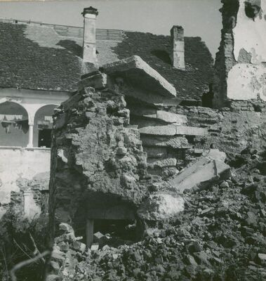 Novi Dvori Klanječki (Klanjec) - Dvor Erdödya, vanjština, detalj