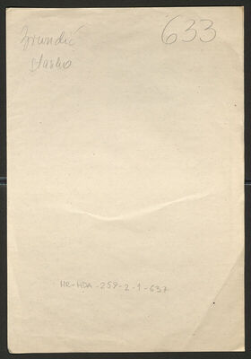 Brundić, Stanko, 25.3.1911. Policijski karton