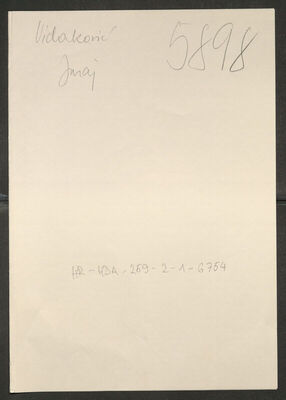 Vidaković, Juraj, 19.9.1904. Policijski karton