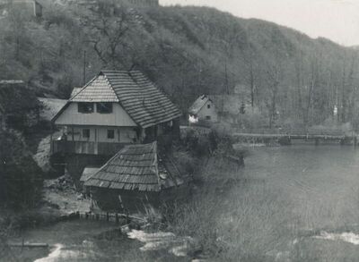 Rastoke (Slunj) - Kuća i mlinica