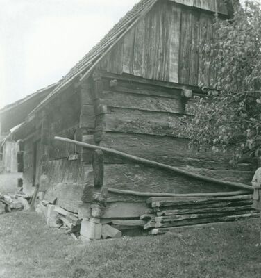 Vukomerić - Gospodarska zgrada, istočno pročelje