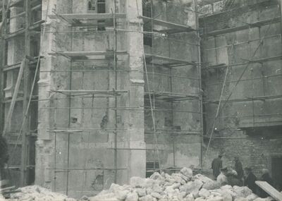 Lepoglava - Bivša pavlinska crkva, popravak pročelja svetišta