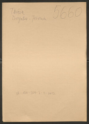 Turčin, Dragutin-Jeronim, 22.8.1909. Policijski karton